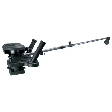 Scotty 1116 ProPack Electric Downrigger w/ 60″ Telescoping Electric Downrigger w/ Dual Rod Holders and Swivel Base