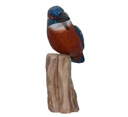 Sculpture bois Martin Pêcheur BELMAS – Image 2