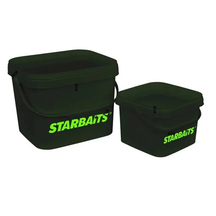 Seau + Couvercle Starbaits STB Square Bucket 3.5L