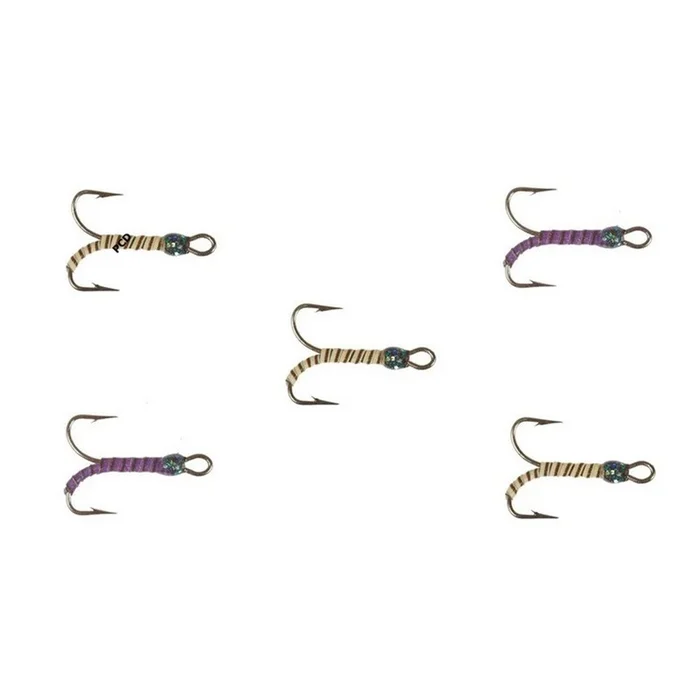 Sélection Vertigone Gambes Doubles GHD Par 5 – Hameçon 14 – 3B + C2