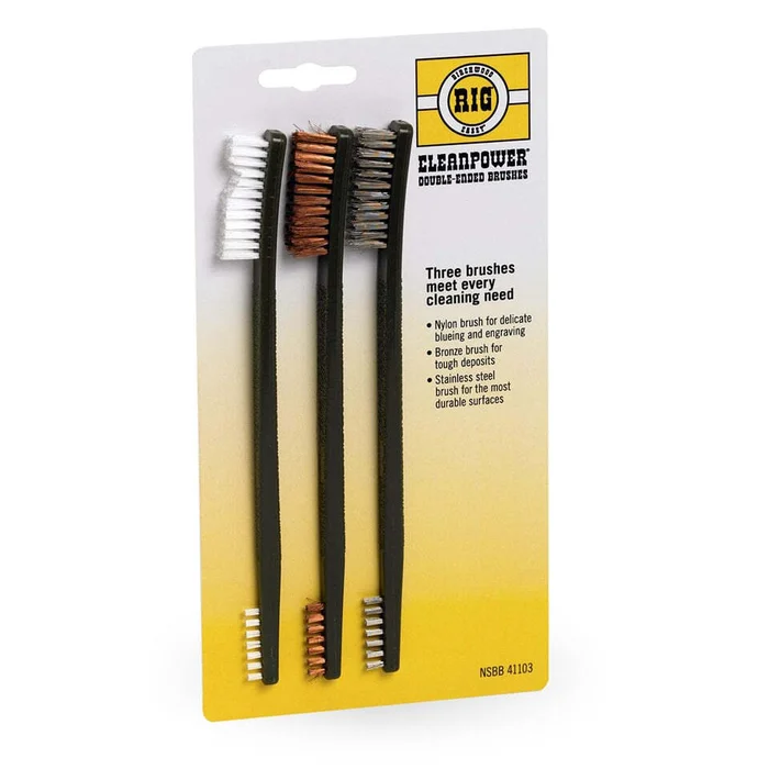 Set de 3 brosses de nettoyage – Birchwood Casey
