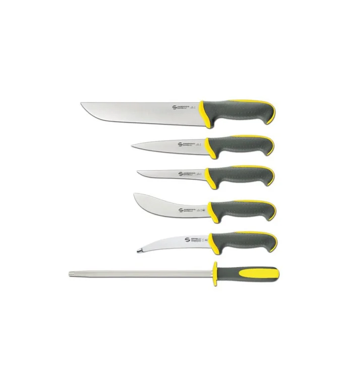 Set de 5 couteaux special chasse + fusil