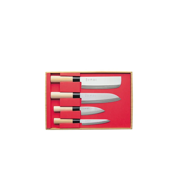Set Sekiryu Nakiri & Santoku & Small Deba & Petty