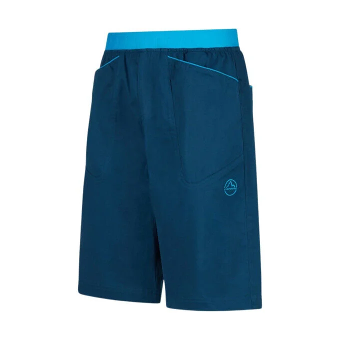 Short d&rsquo;escalade homme La Sportiva Flatanger – Storm Blue/Maui