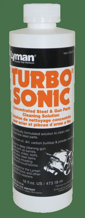 SOLUTION TURBO SONIC POUR BAC A ULTRASONS (POUR ACIER / INOX) 16 OZ