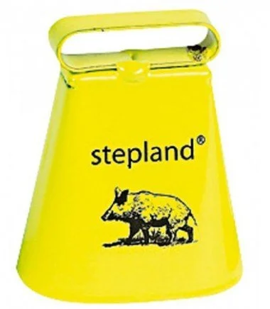 Sonnaillon sanglier jaune 5 cm STEPLAND