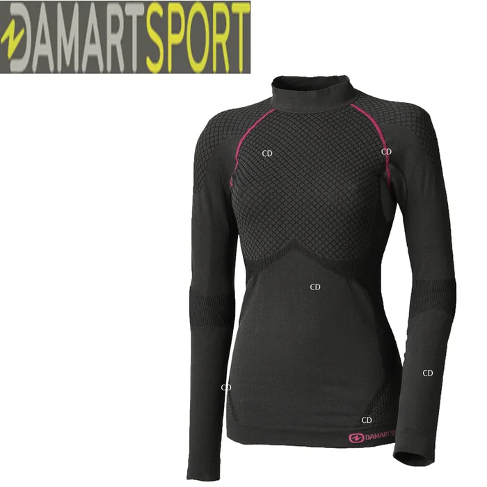 SOUS VETEMENT HAUT FEMME DAMART SPORT ACTIV BODY 3 ZIP