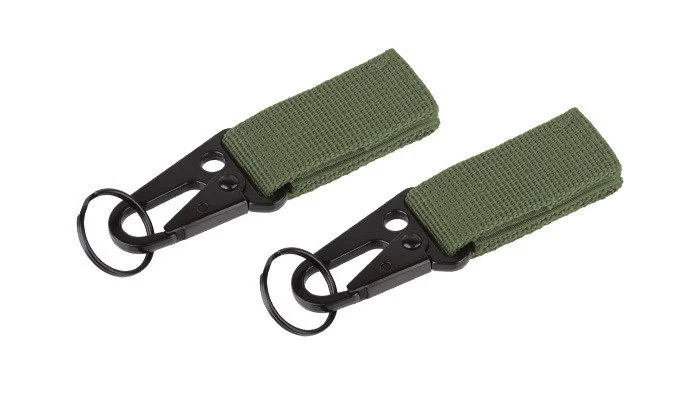 SPC18949 – 101 Inc. Mousqueton passant MOLLE avec anneau vert olive