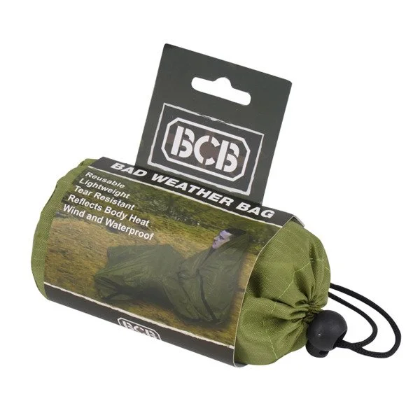 SPC23329 – BCB Sac de couchage d’urgence vert