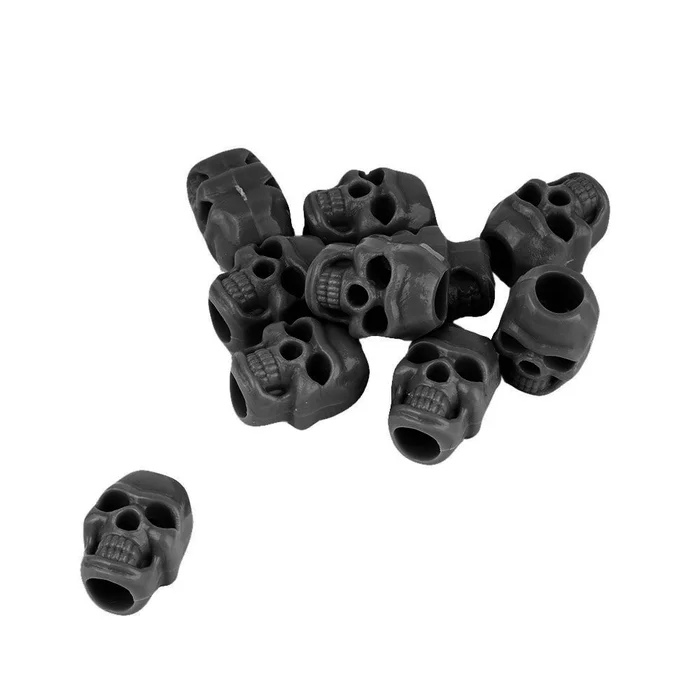SPC29405 – Mil-Tec Bead Skull noir par 10
