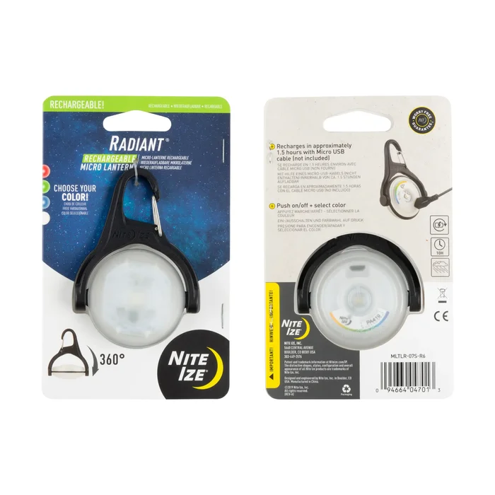 SPC35472 – Nite Ize Micro lanterne rechargeable Disc-O