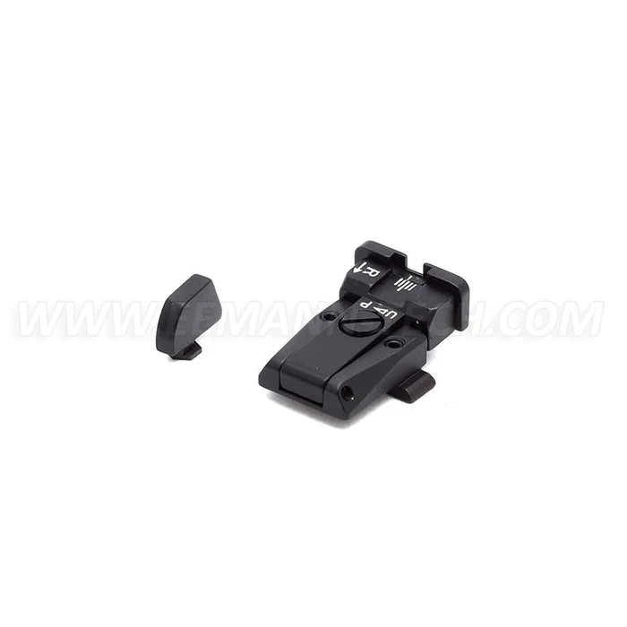 SPR36GL30 – LPA Adjustable Sight Set for GLOCK with White Dots