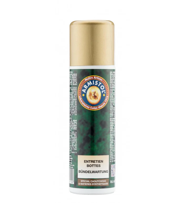 Spray – Entretien bottes caoutchouc & matières synthétiques – Armistol