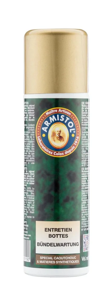 Spray – Entretien bottes caoutchouc & matières synthétiques