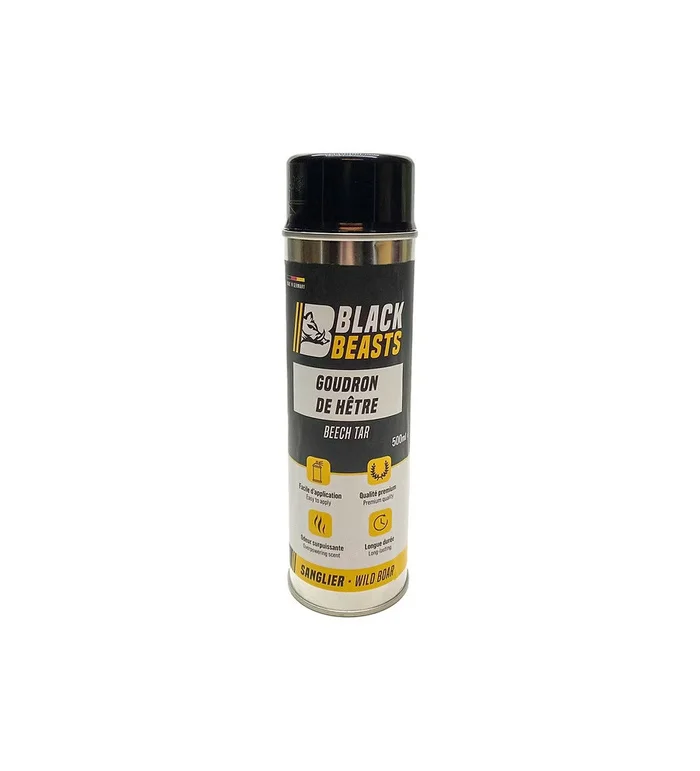 Spray goudron de hêtre Black Beasts 500 ml