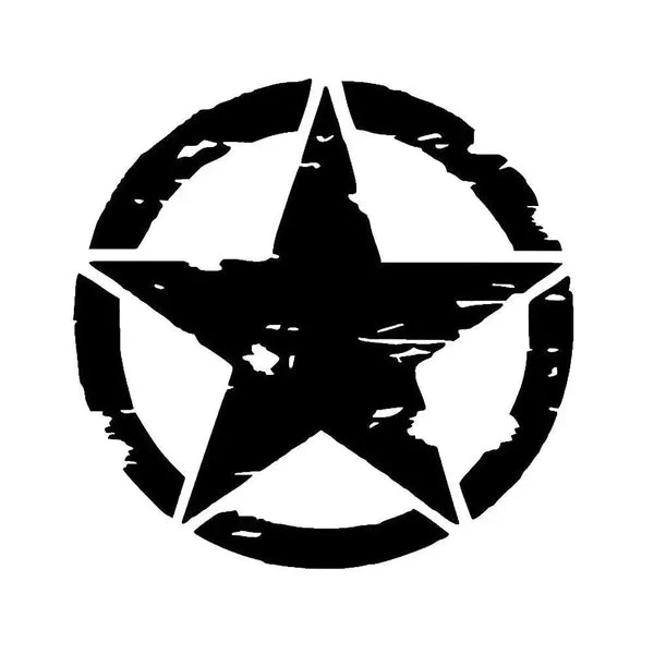STICKER MILITAIRE – GRAPHIQUE EN ÉTOILE DE L’ARMÉE