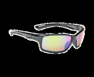 Strike King – SK Plus Hudson Noir Brillant Avec Verres Revo Vert Miroir à Base Ambre