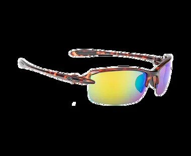 Strike King – SK Plus Sabine Écaille de tortue brillante avec base ambrée et verres miroir verts