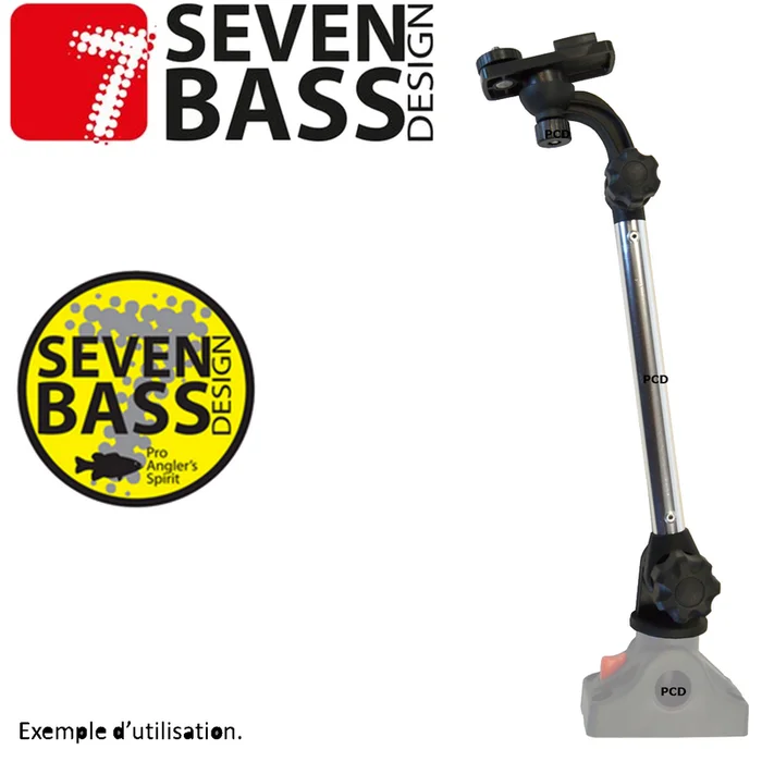 SUPPORT HAUT PLUG&GO GO CAM MOUNT SEVEN BASS