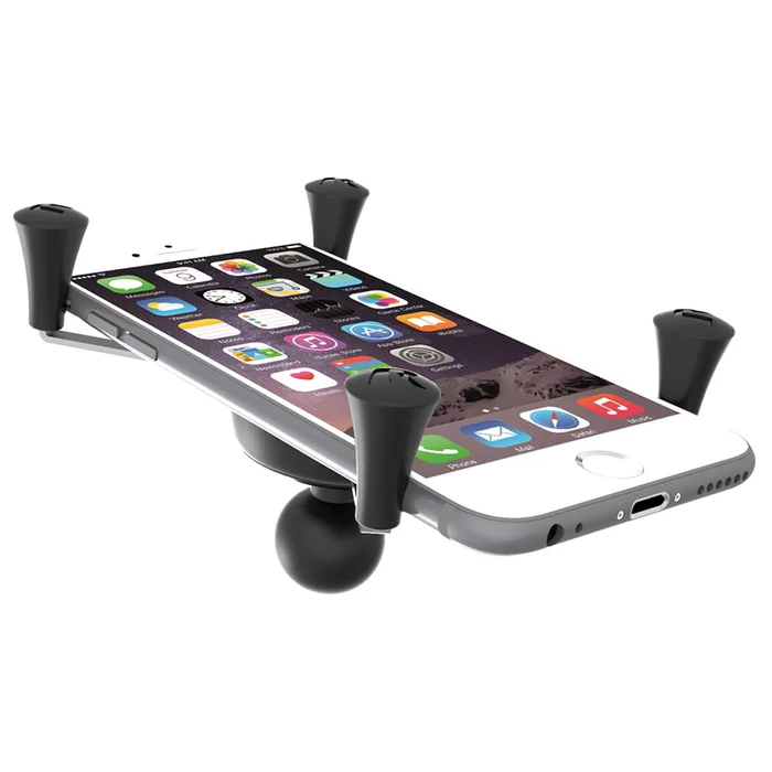 Support universel pour téléphone/phablette RAM Mount X-Grip IV grand avec boule de 1″ – Image 2