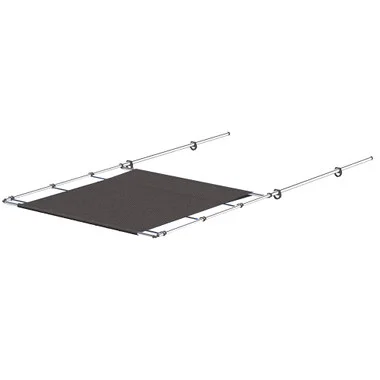 SureShade PTX Power Shade – 145 cm de large – Acier inoxydable – Gris