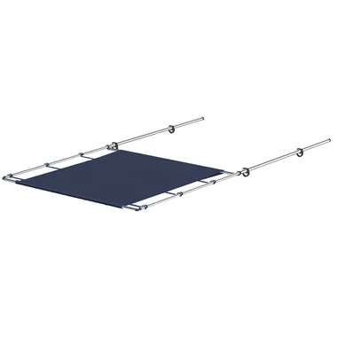 SureShade PTX Power Shade – 51″ Wide – Stainless Steel – Bleu marine