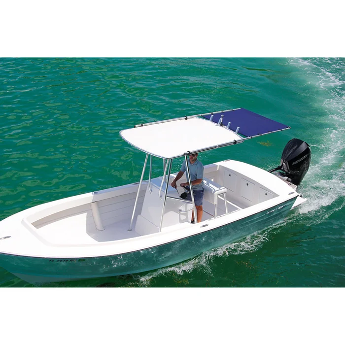 SureShade PTX Power Shade – 51″ Wide – Stainless Steel – Bleu marine – Image 2