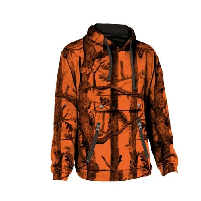 Sweat A Capuche Homme Percussion GhostCamo Blaze & Black