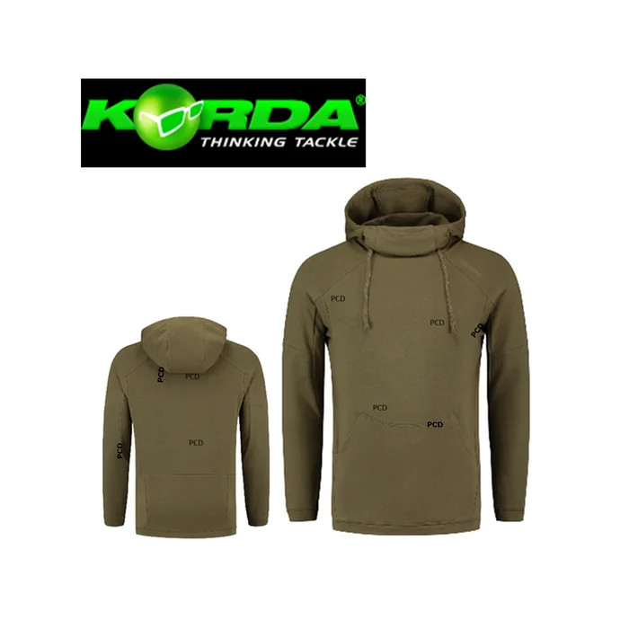 SWEAT A CAPUCHE KORDA LIGHTWEIGHT HOODY OLIVE