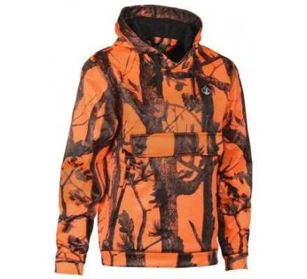 Sweat capuche GhostCamo Blaze orange PERCUSSION