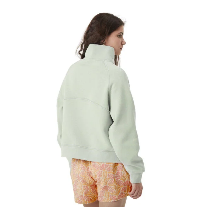 Sweat femme Picture QUENDA 1/2 ZIP SWEATER – Cloudy Blue – Image 4