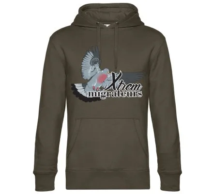Sweat pigeon ramier kaki XTREM MIGRATEURS
