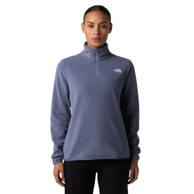 Sweat polaire Femme 1/4 zip The North Face Glacier – Twilight Galaxy – Image 3