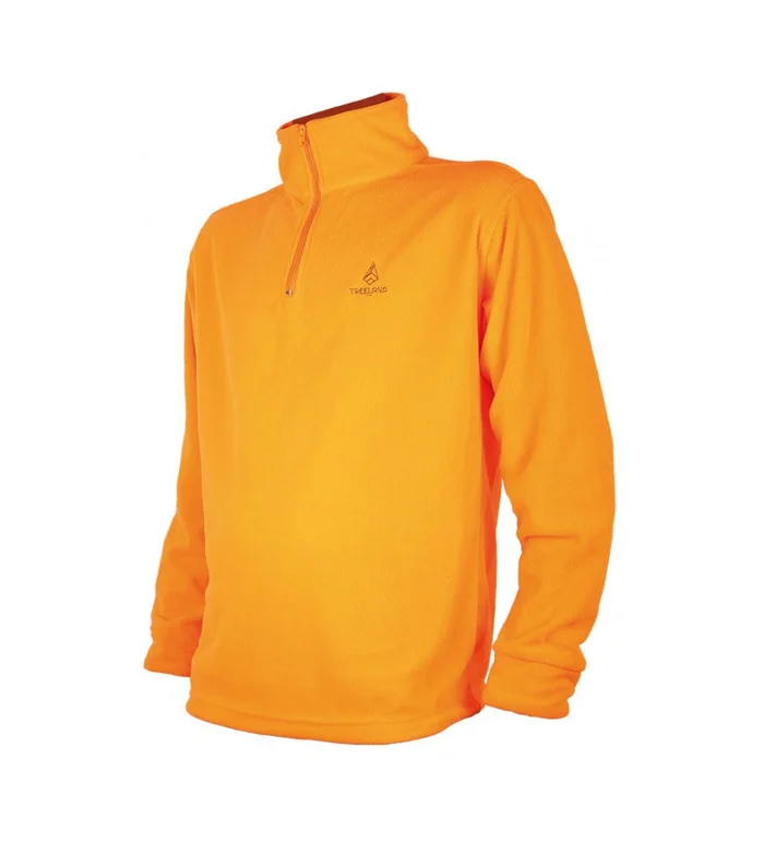Sweat polaire orange enfant Treeland