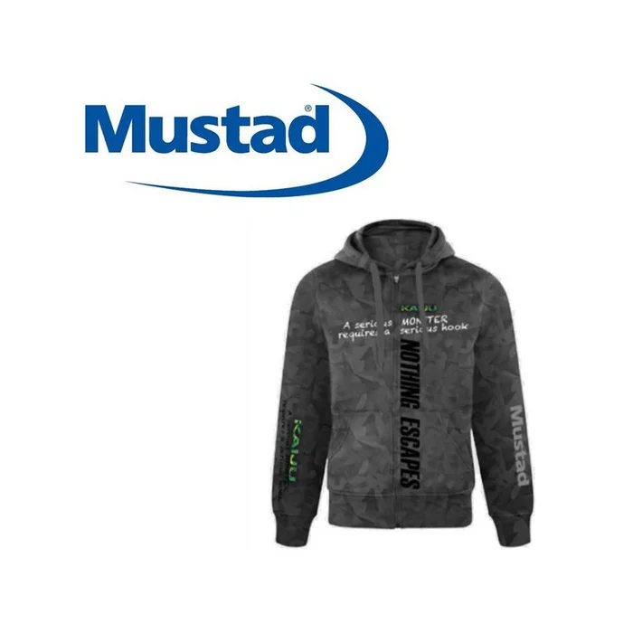 SWEAT SHIRT MUSTAD A CAPUCHE