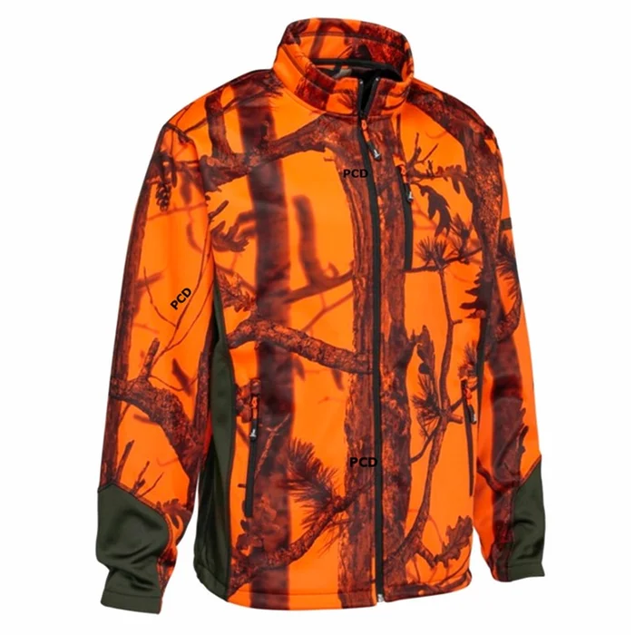 Sweat Shirt Zippé Homme Percussion Ghostcamo Blaze & Black
