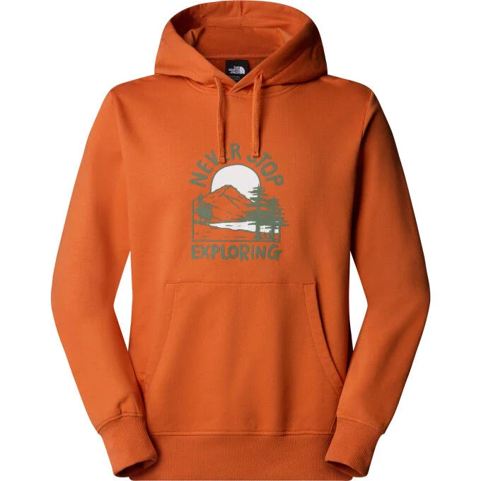 Sweat The North Face OUTDOOR GRAPHIC HOODIE Iron Bronze