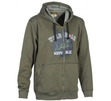 Sweat zippé à capuche PERCUSSION