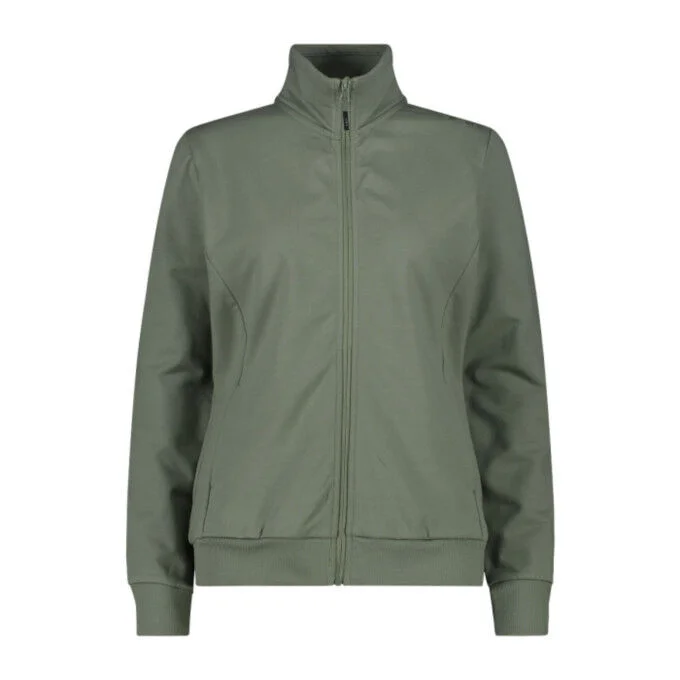 Sweat zippe femme en coton stretch CMP
