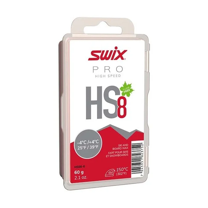 SWIX HS8 RED (-4°/+4°) 60gr