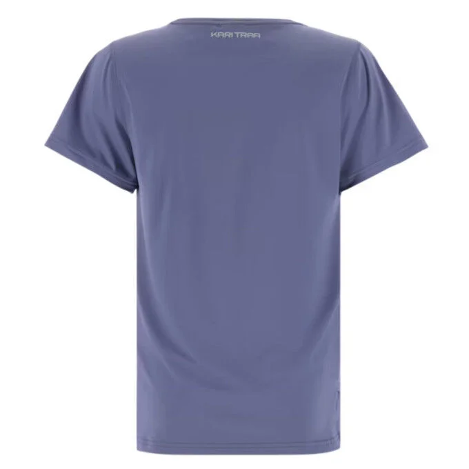 T-shirt femme Karii Traa Vilde – Moon Blue – Image 2