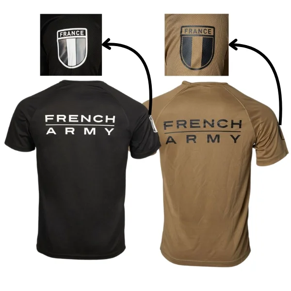 T-Shirt FRENCH ARMY Respirant