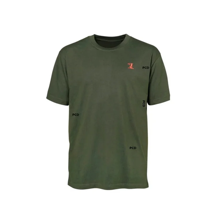 T-Shirt Homme Percussion Manches Courtes Kaki Percussion