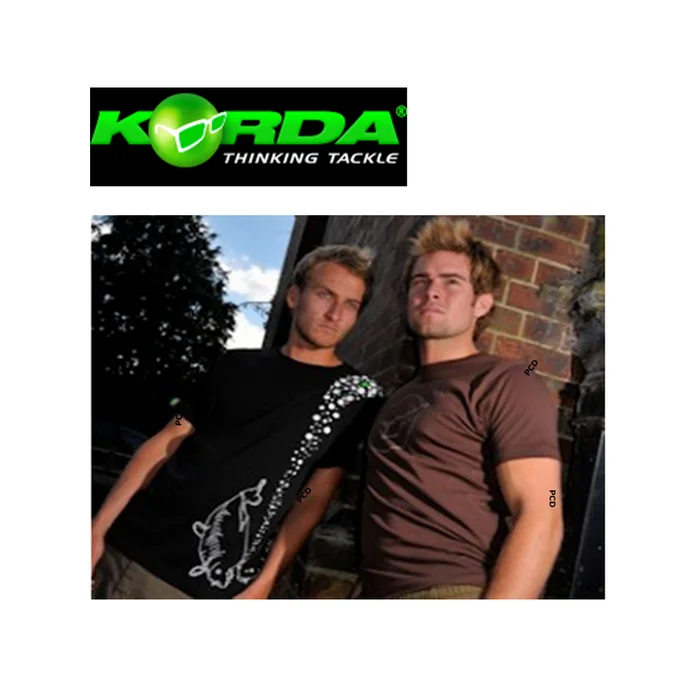 T-Shirt Korda Carp & Bubbles Vert