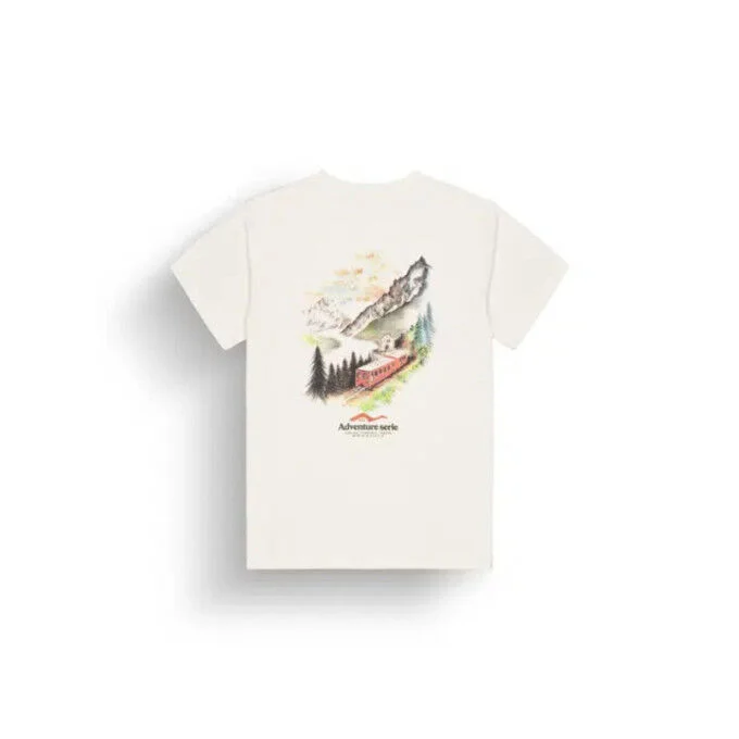 T-shirt PICTURE D&S CHAMONIX – Natural White – Image 2
