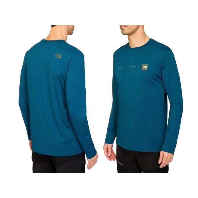 T-SHIRT THE NORTH FACE M L/S NEVER STOP EXPLORING