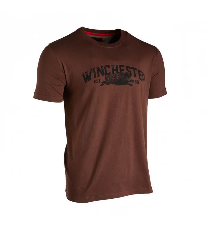 T-shirt Winchester brun Vermont