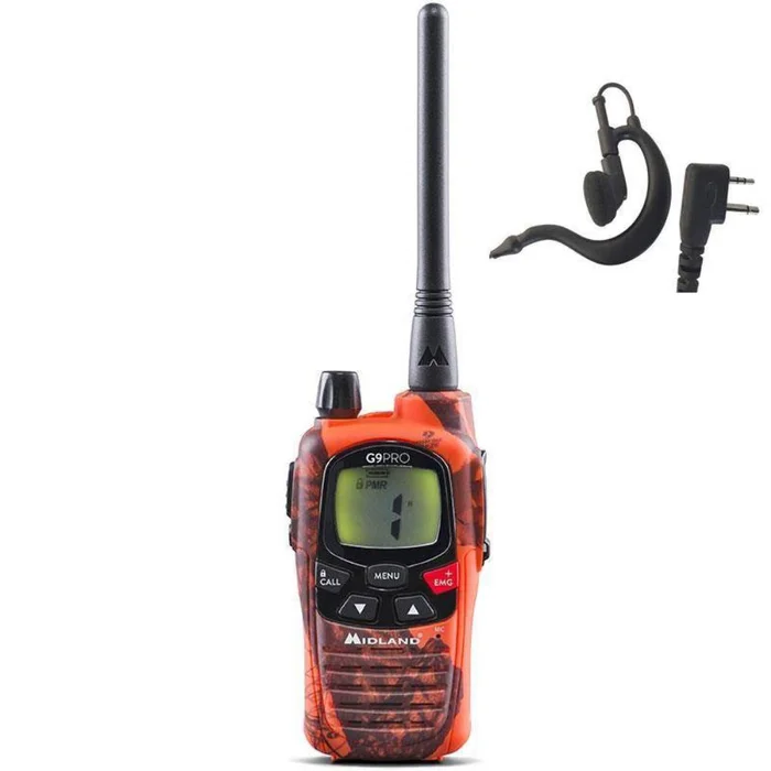 TALKIE WALKIE G9 PRO BLAZE AVEC OREILLETTE