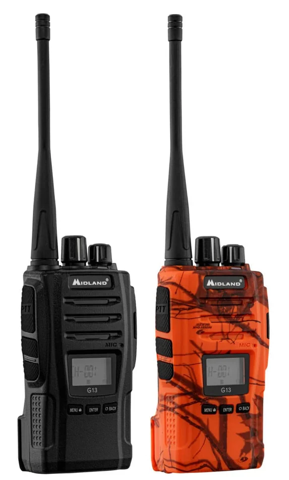 Talkie Walkie Midland G13 – Noir ou orange