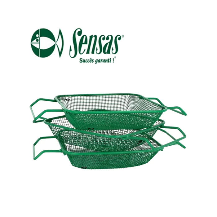 TAMIS GREEN BAIT BOX SENSAS 16X16CM